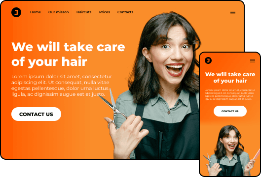 Website for Hairdresser