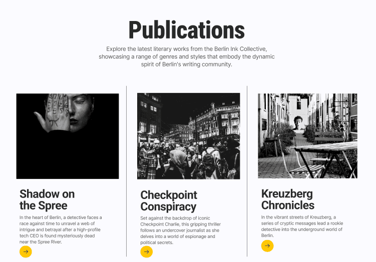 my publications on Webme